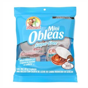 Las Sevillanas Sin Azúcar Mini Oblea bolsa con 6 piezas