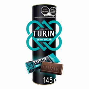 Turín chocolate sin azúcar Amargo en Tubo 145g